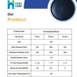 Silicon Fine Bubble Diffuser